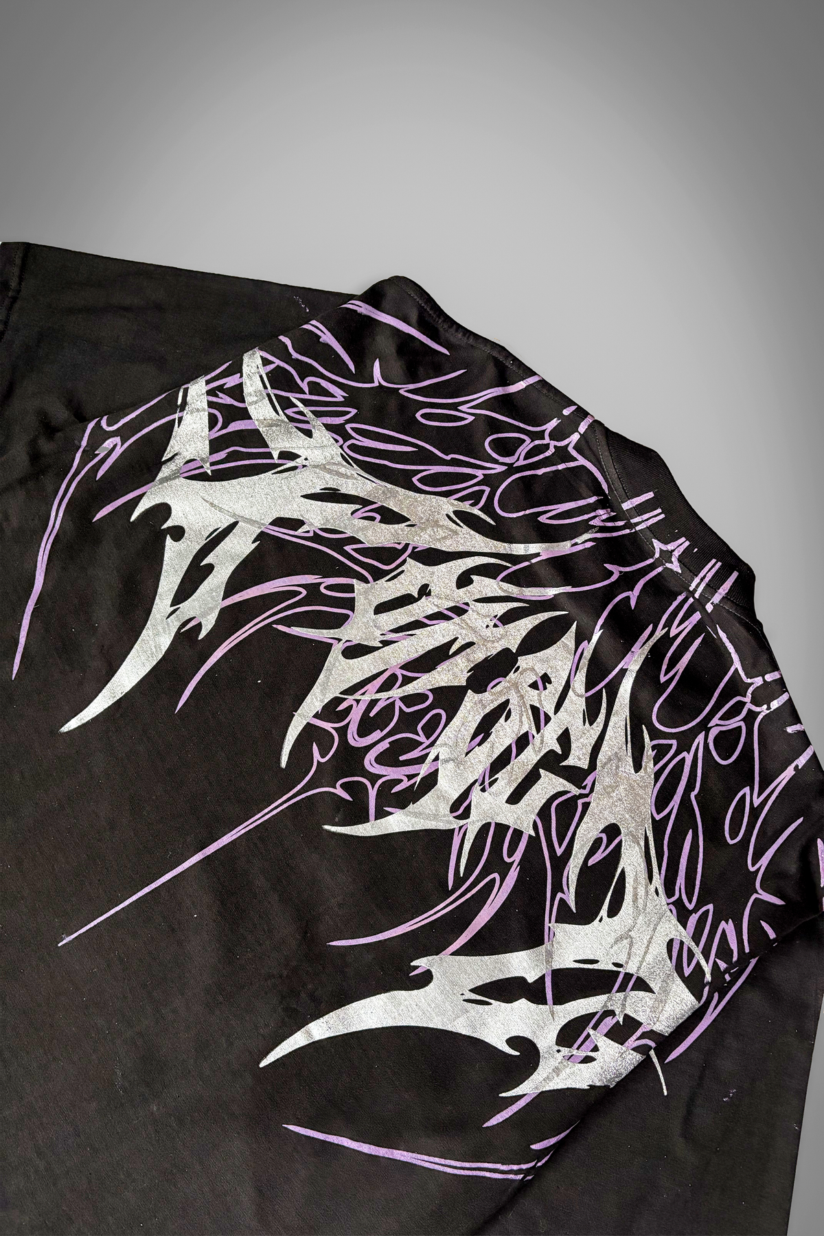 OVERSIZE "GOTHIC CHROME" PURPLE